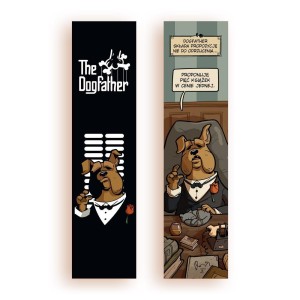 ZAKŁADKA KARTONOWA - DOGFATHER, MOLOM