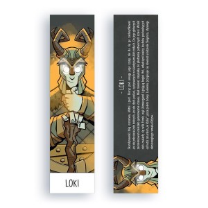 ZAKŁADKA KARTONOWA - LOKI, MOLOM