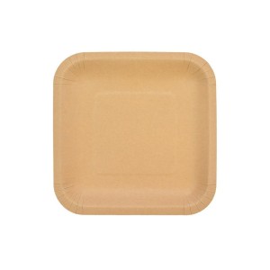 TALERZE PAPIEROWE KRAFTOWE 18CM 144SZT