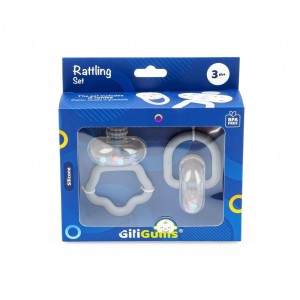 ZESTAW GRZECHOCZĄCY SZARY, GILIGUMS