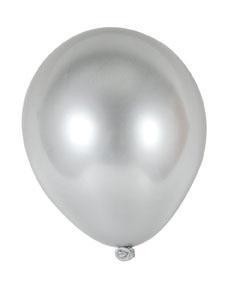 BALONY MINI CELEBRATE! SREBRNE 13CM 8SZT