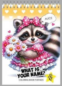 KOLOROWANKA 105X148 Z NAKLEJKAMI UROCZE ZWIERZĄTKA