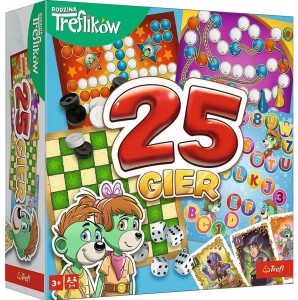 KALEJDOSKOP 25 GIER RODZINA TREFLIKÓW TREFL, TREFL