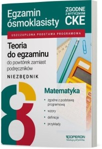 EGZAMIN ÓSMOKLASISTY SP 8 MATEMATYKA NIEZBĘDNIK