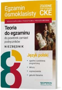 EGZAMIN ÓSMOKLASISTY SP 8 JĘZYK POLSKI NIEZBĘDNIK