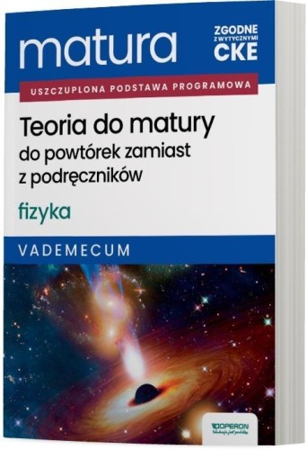 Matura 2026 Fizyka Teoria do matury Vademecum ZR