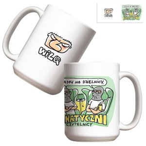 KUBEK - WILQ FANTATYCZNI CZYTELNICY 440ML, MOLOM