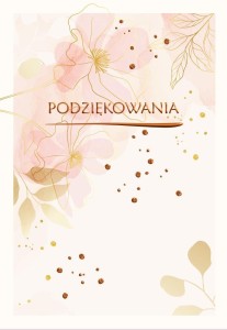 KARTKA OKOLICZNOŚCIOWA PODZIĘKOWANIA