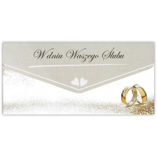 Karnet-koperta Ślub