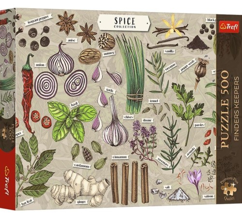 Puzzle 500 Finders Keepers: Przyprawy TREFL, Trefl