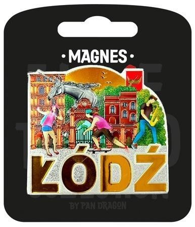 Magnes I love Poland Łódż ILP-MAG-C-LOD-30