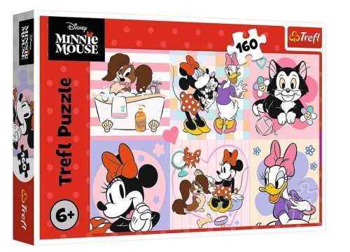 Puzzle 160 Kolorowy dzień Minnie TREFL, Trefl