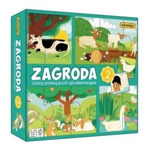 ZAGRODA 2 PUZZLE OBSERWACYJNE, ADAMIGO