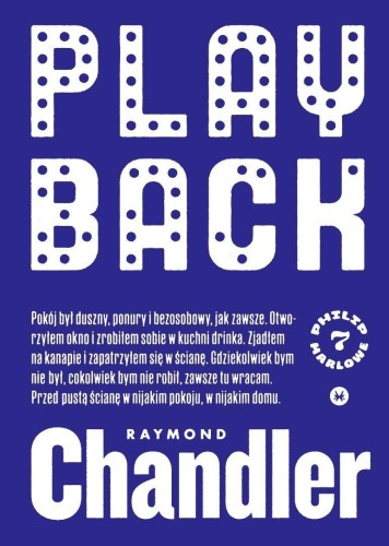 Playback, Raymond Chandler