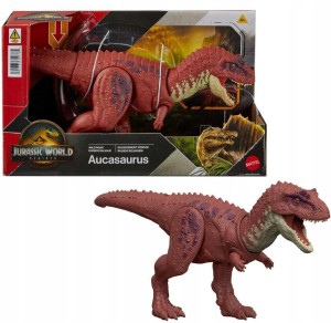 JURASSIC WORLD DINOZAUR AUCASAURUS, MATTEL