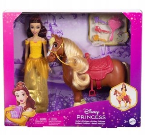 DISNEY LALKA KSIĘŻNICZKA BELLA Z KONIEM PHILLIPPE