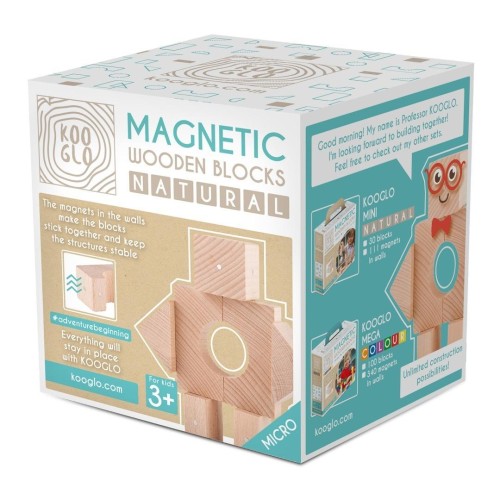 Klocki drewniane Micro Profesor, Kooglo