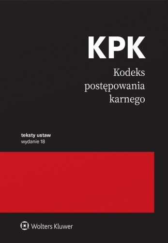 Kodeks postępowania karnego. Przepisy w.18