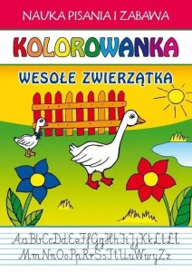 KOLOROWANKA WESOŁE ZWIERZĘTKA, BEATA GUZOWSKA