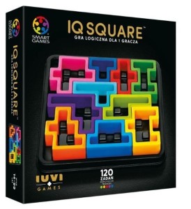 SMART GAMES IQ SQUARE DELUXE (PL) IUVI GAMES
