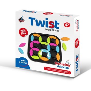 LOGICZNA UKŁADANKA TWIST KRĘĆ Z GŁOWĄ, ASKATO