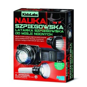 KIDZLABS LATARKA SZPIEGOWSKA DO MISJI NOCNYCH