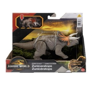 JURASSIC WORLD FIGURKA ATAKUJĄCY ZUNICERATOPS