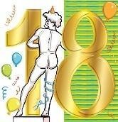 KARNET KW URODZINY OSIEMNASTKA - POSĄG