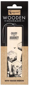 ZAKŁADKA DREWNIANA ENJOY THE JOURNEY, COZYWOOD