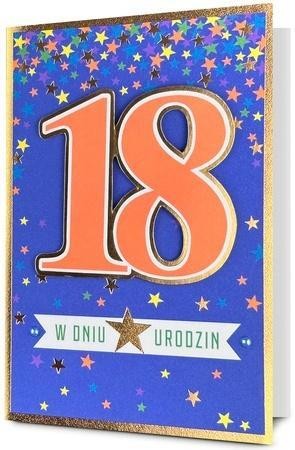 Karnet Urodziny Osiemnastka