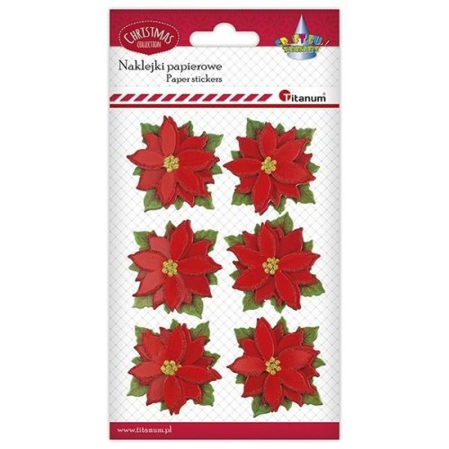 Dekoracje samoprzylepne papierowe 3D 44m 6szt