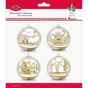 ZESTAW DO ZŁOŻENIA BOMBKA AKRYLOWA 70MM