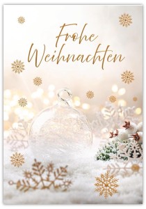 KARNET BOŻE NARODZENIE DEUTSCH