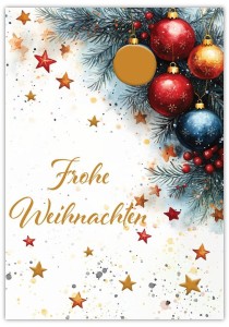 KARNET BOŻE NARODZENIE DEUTSCH