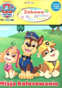 PSI PATROL. ZABAWA Z KOLORAMI, PRACA ZBIOROWA