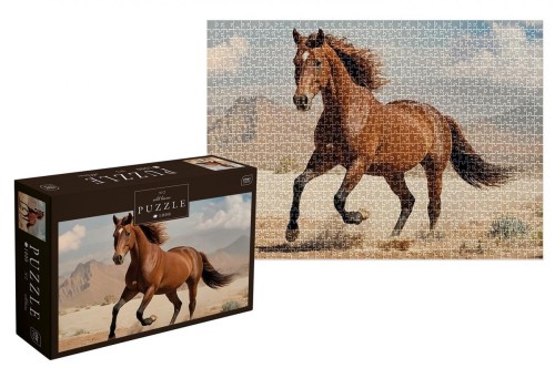 Puzzle 1000 Wild Horses 2, INTERDRUK