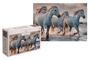 PUZZLE 1000 WILD HORSES 4, INTERDRUK