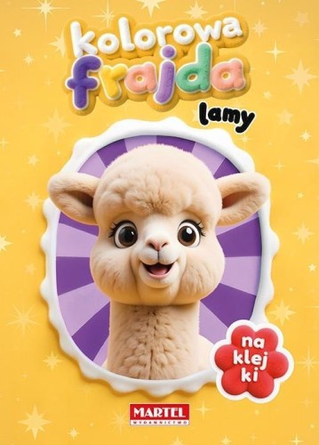Kolorowa frajda. Lamy z naklejkami