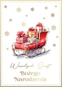 KARNET BOŻE NARODZENIE