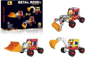 ZESTAW KONSTRUKTOR METAL 3W1, MERKPOL