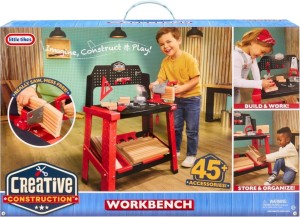 CREATIVE CONSTRUCTION WORKBENCH, LITTLE TIKES