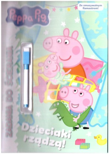 Świnka Peppa. Zadania do ścierania, praca zbiorowa