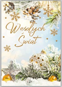 KARNET BOŻE NARODZENIE