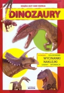 WYCINANKI, KOLOROWANKI I NAKLEJKI. DINOZAURY