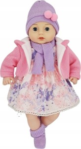 BOBAS MÓWI I ŚPIEWA, ZAMYKA OCZY 45CM, MARIOTOYS