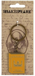 SZEKSPIR BRELOK METALOWY - KRÓL LEAR