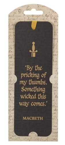 Szekspir Zakładka papierowa - Makbet