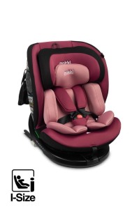 FOTELIK MOKKI I-SIZE DIRTY PINK (40-150), CARETERO