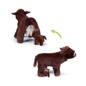 MAMA KRÓWKA Z MŁODĄ KRÓWKĄ, MAMANIMALS