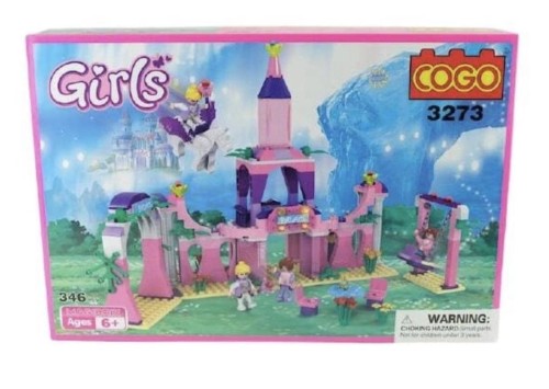 Klocki Zamek 346szt, Maksik